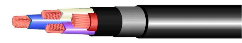 Кабель ВКбШнг 4х6