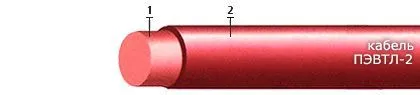 Кабель ПЭВТЛ-2 0,75