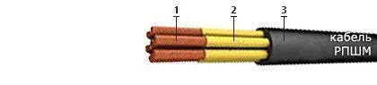 Кабель РПШМ 3х2,5