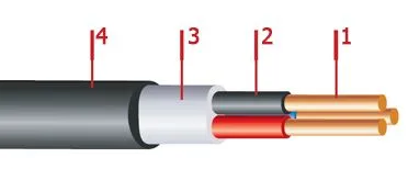 Кабель ВВГз 2х10