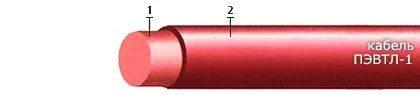 Кабель ПЭВТЛ-1 1,08