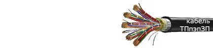 Кабель ТПпэпЗП 600х2х0,4-200