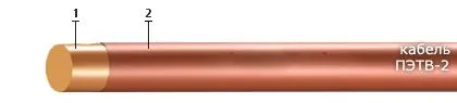 Кабель ПЭТВ-2 1,32